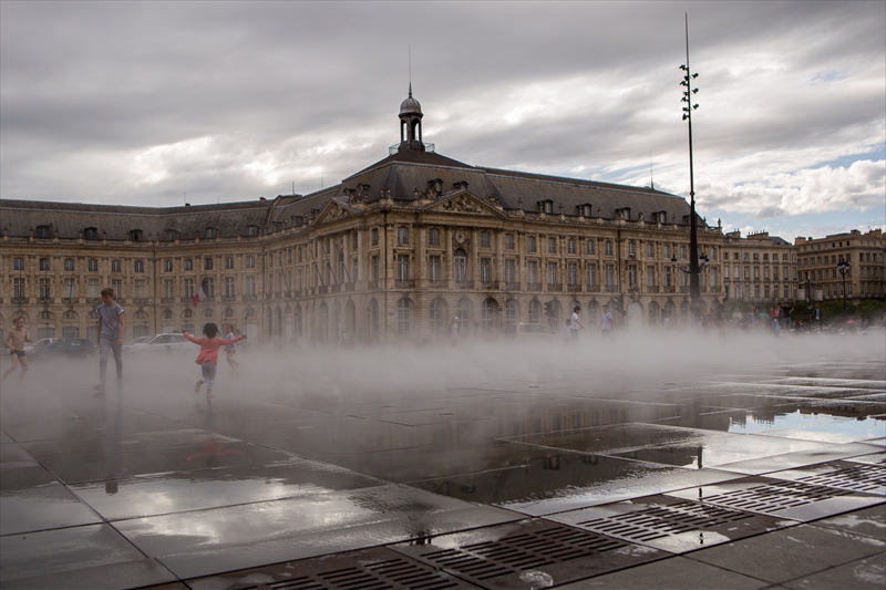 Bordeaux 'Mirroir d'eau' voor Place de la Bourse