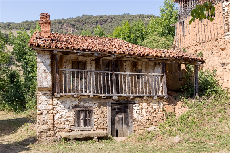 verlaten dorpje Porcieda (omgeving Potes)